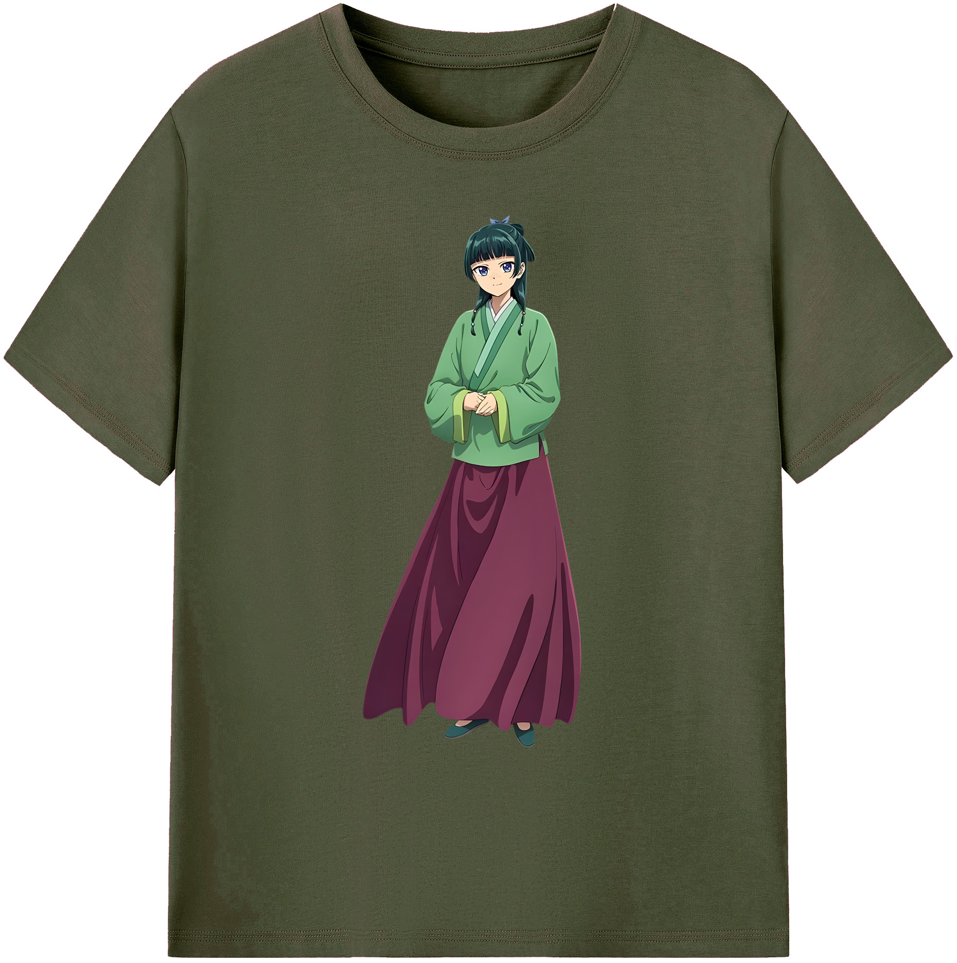 （画像用） 薬屋のひとりごと The Apothecary Diaries 綿100％ メンズ半袖Tシャツ｜肌触りやわらか＆通気性